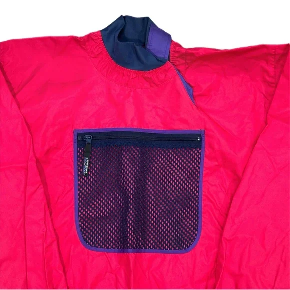 Vintage Patagonia Jacket Kayak River Paddling Rafting Water Pink Purple Mens XL - Picture 2 of 8